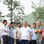 गणेश जोशी ने आपदा प्रभावित सरखेत क्षेत्र में सुरक्षा व्यवस्था का निरीक्षण किया