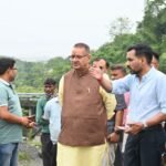 गणेश जोशी ने ग्रामीणों को सुरक्षित आवागमन का दिलाया भरोसा
