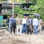 मंत्री गणेश जोशी ने देहरादून-मसूरी मुख्य मार्ग के क्षतिग्रस्त हिस्से का किया स्थलीय निरीक्षण