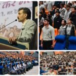 जिलाधिकारी डॉ. आशीष चौहान ने छात्रों को जिम्मेदार नागरिक की भूमिका निभाने के लिए प्रेरित किया